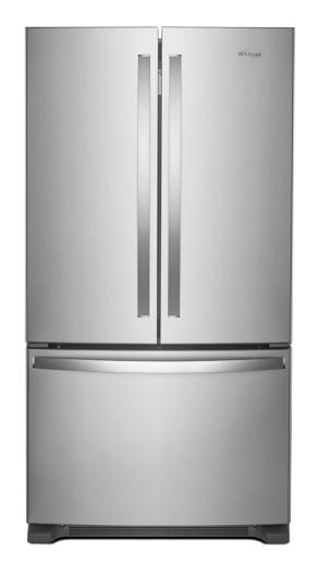 Whirlpool WRF535SWHZ Whirlpool WRF535SWHZ side-by-side refrigerator Freestanding Stainless steel