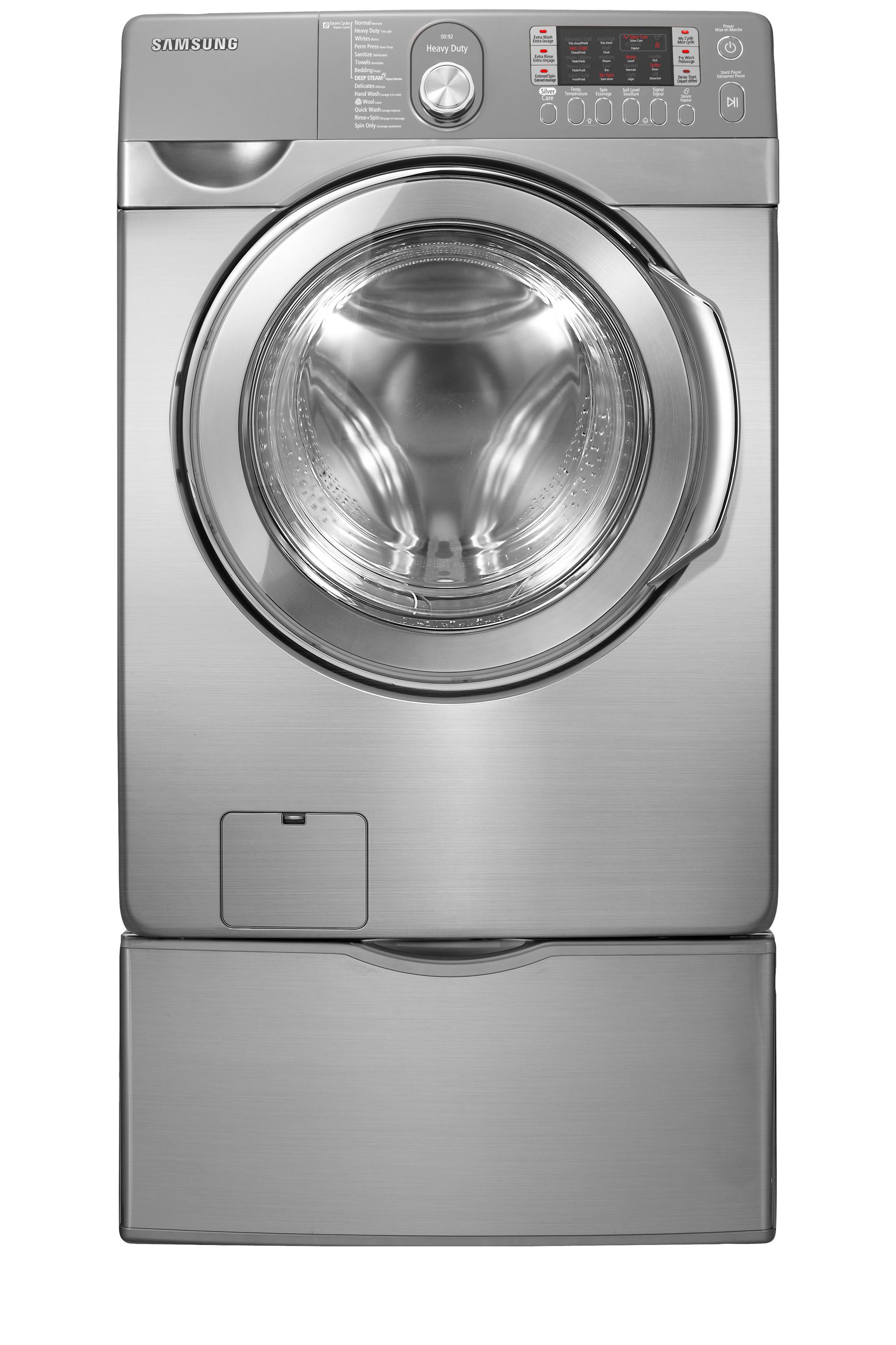 Samsung WF448AAP Samsung WF448AAP washing machine Front-load 17 kg 1300 RPM Stainless steel